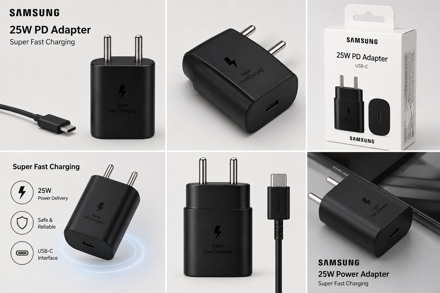 Samsung Galaxy 25W Super Fast Charger (USB-C)